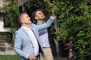 Hans und Wolfgang Zauber, Gartenzauner, Gartengestaltung oö