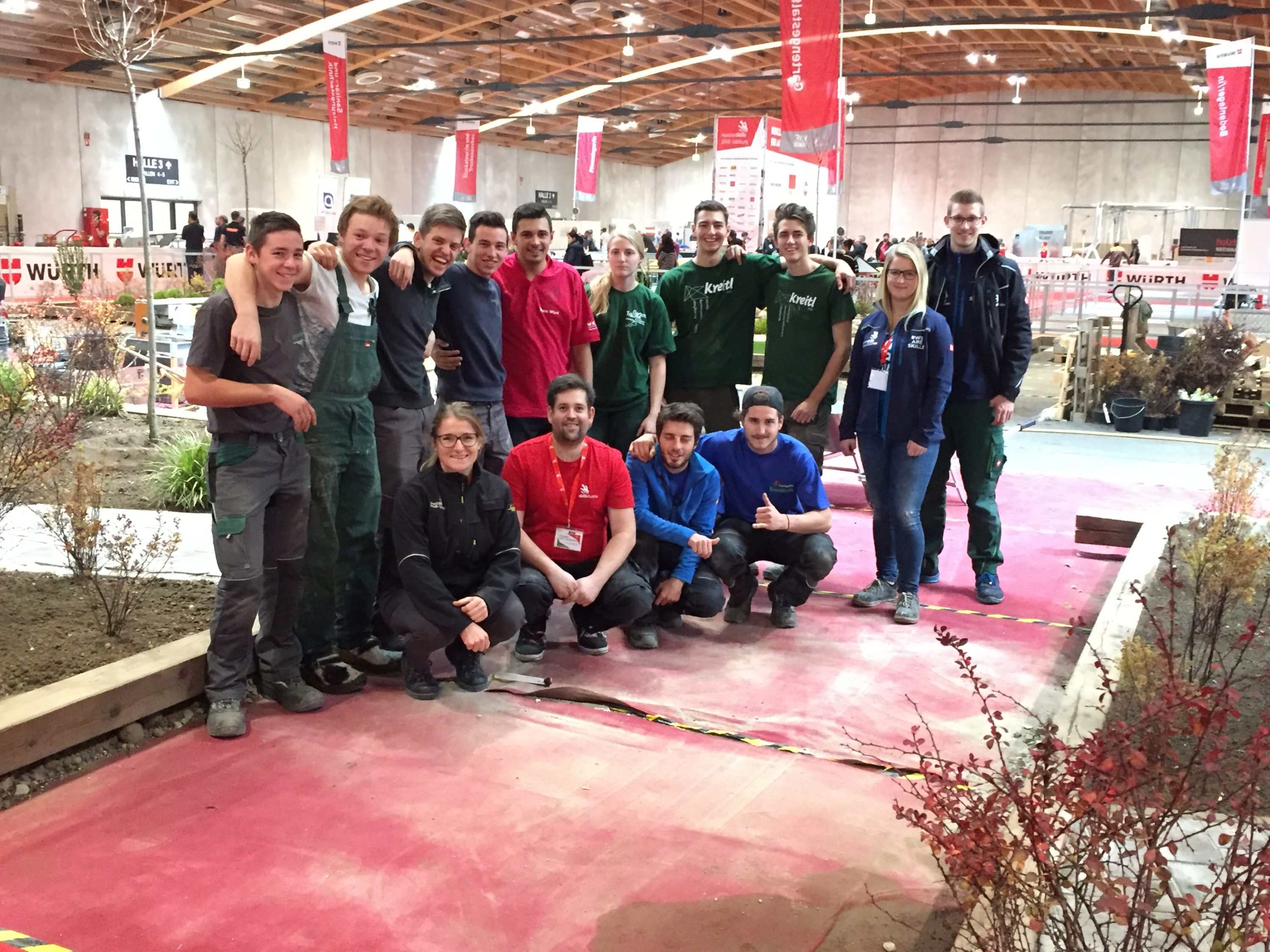 Tiroler Team gewinnt die Staatsmeisterschaften der Gartengestalter 2018